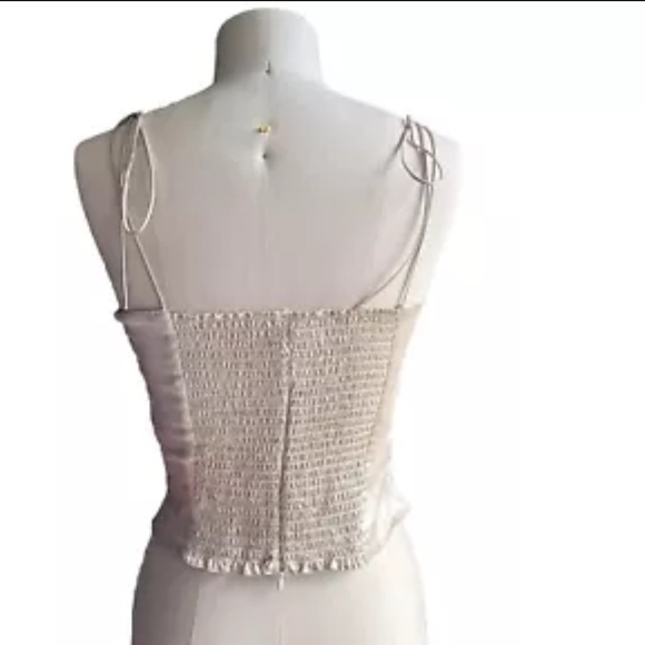 Reformation silk beige cami great condition - Picture 7 of 9